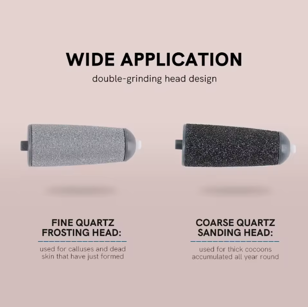 Rechargeable Cordless Foot File – Removes Calluses & Dry Skin
